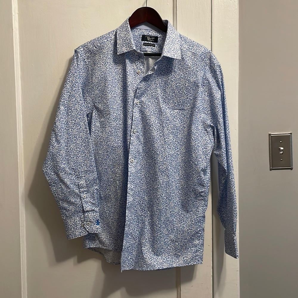 Original Penguin mens heritage slim button down shirt
